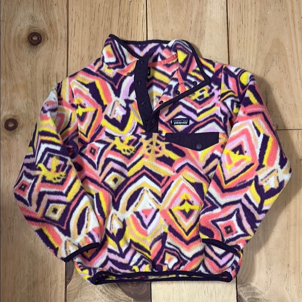 Patagonia Kids' Multicolor Fleece Pullover